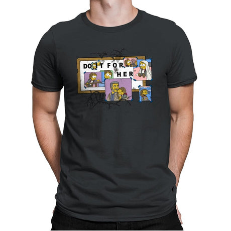 Do it for her LFU - Mens Premium T-Shirts RIPT Apparel Small / Heavy Metal