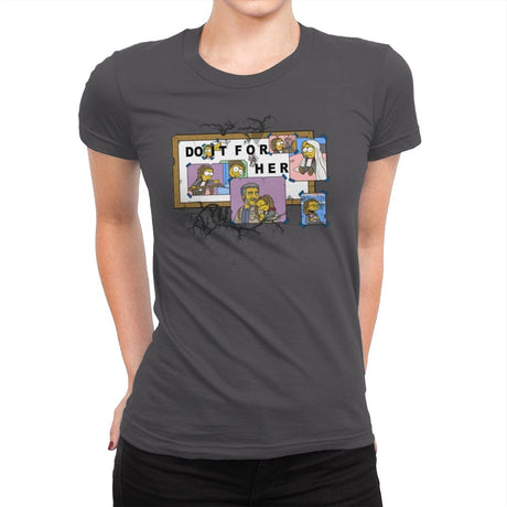Do it for her LFU - Womens Premium T-Shirts RIPT Apparel Small / Heavy Metal