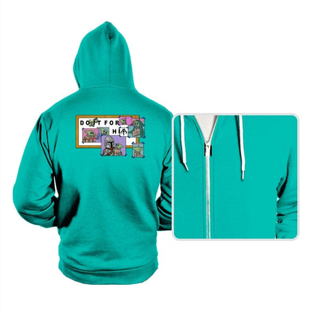 Do it for Him - Hoodies Hoodies RIPT Apparel Small / Teal
