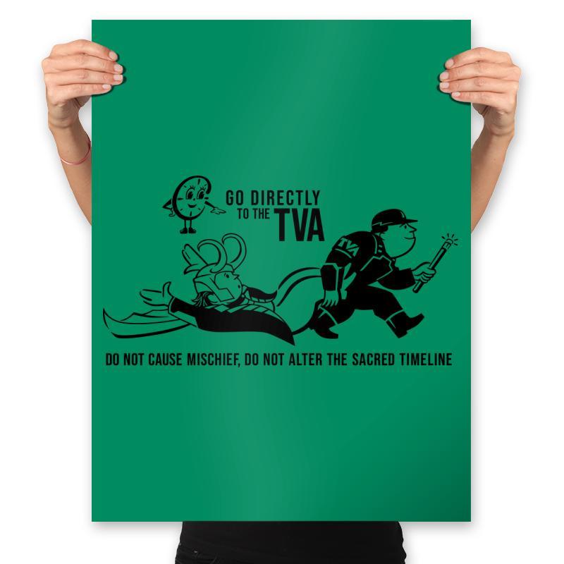 Do Not Cause Mischief - Prints Posters RIPT Apparel 18x24 / Kelly