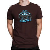 Do You Even Lift, Crow? Exclusive - Mens Premium T-Shirts RIPT Apparel Small / Dark Chocolate