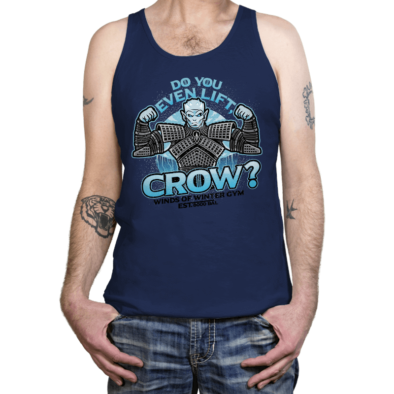 Do You Even Lift, Crow? Exclusive - Tanktop Tanktop RIPT Apparel