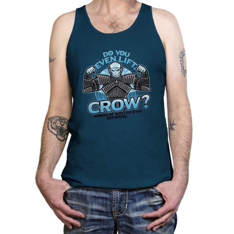 Do You Even Lift, Crow? Exclusive - Tanktop Tanktop RIPT Apparel