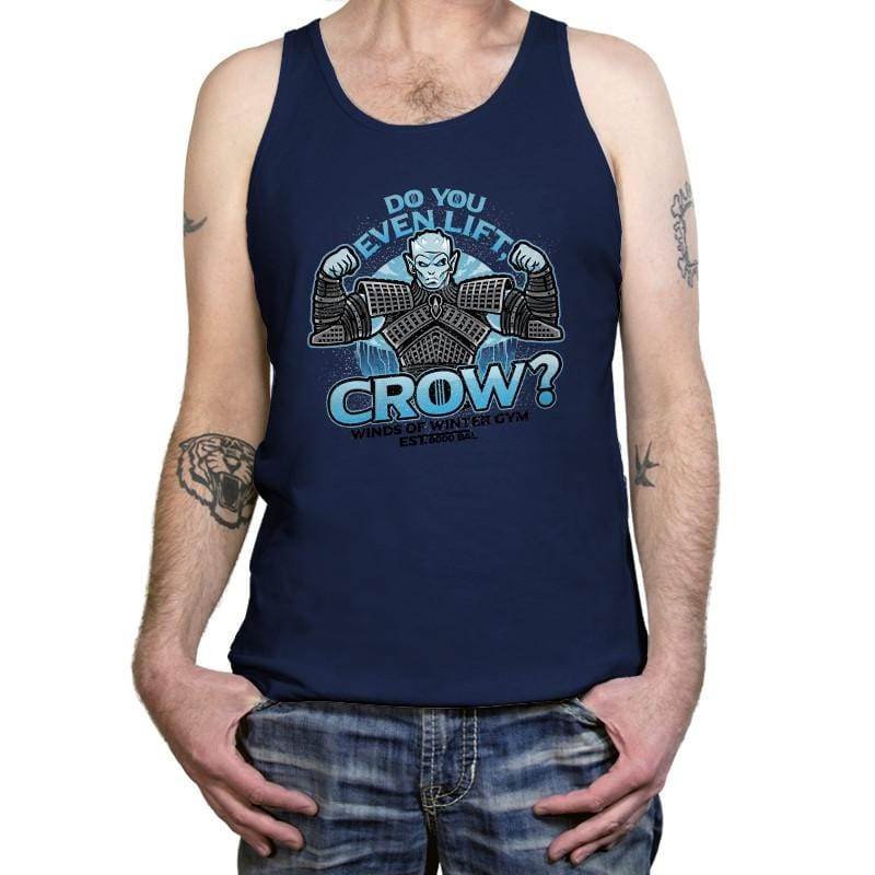 Do You Even Lift, Crow? Exclusive - Tanktop Tanktop RIPT Apparel