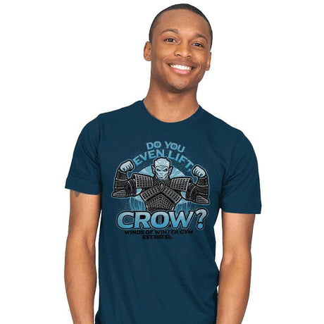 Do You Even Lift, Crow? - Mens T-Shirts RIPT Apparel