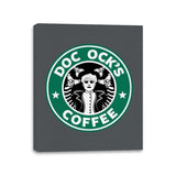 Doc Ock's Coffee - Canvas Wraps Canvas Wraps RIPT Apparel 11x14 / Charcoal