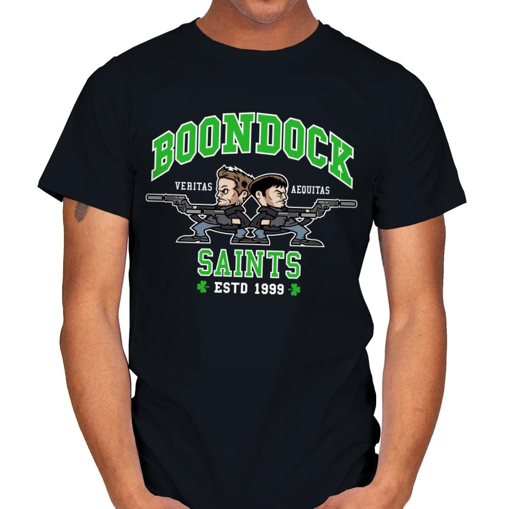 Docking Saints - Mens T-Shirts RIPT Apparel Small / Black