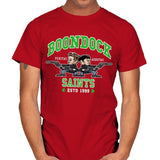 Docking Saints - Mens T-Shirts RIPT Apparel Small / Red