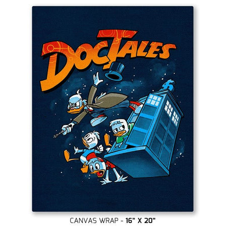 DocTales Exclusive - Canvas Wraps Canvas Wraps RIPT Apparel 16x20 inch