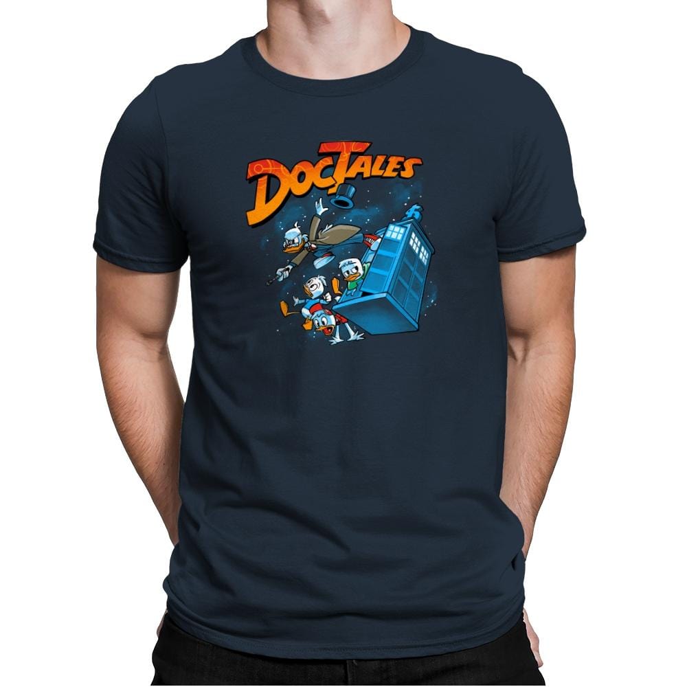 DocTales Exclusive - Mens Premium T-Shirts RIPT Apparel Small / Indigo