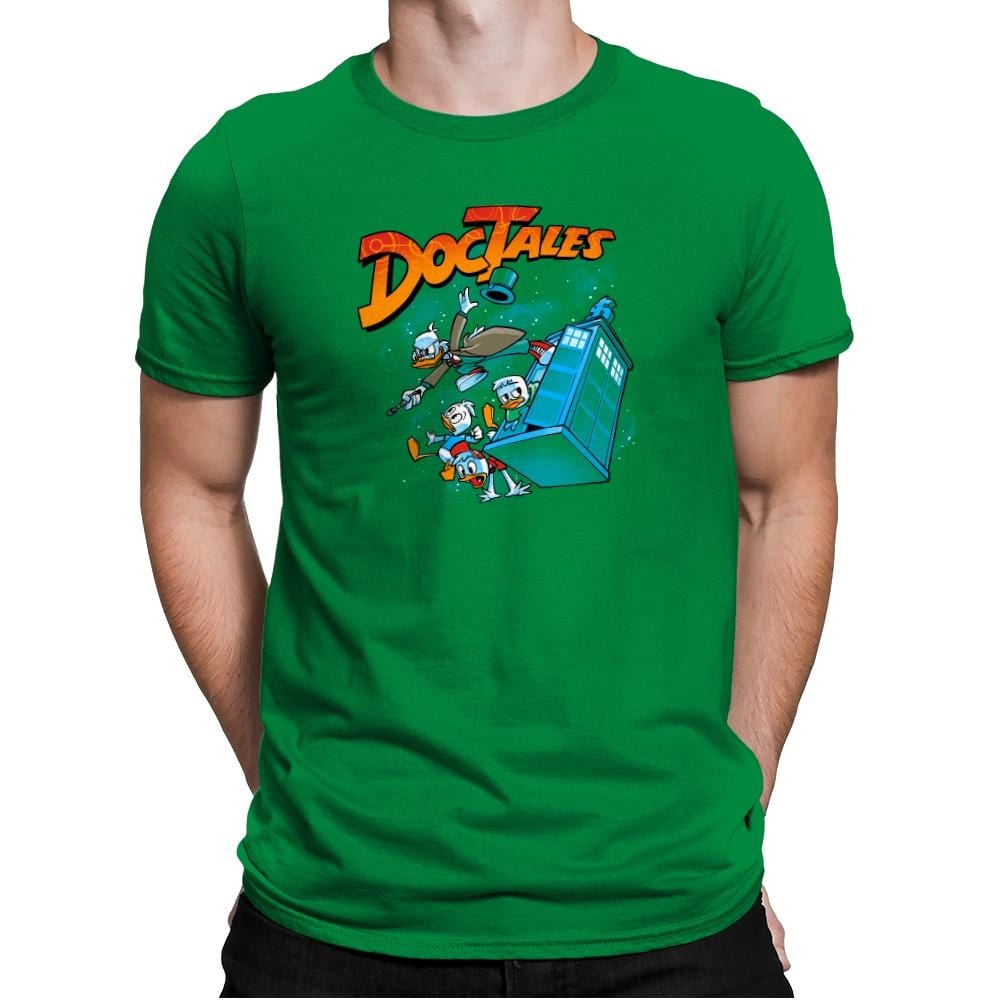 DocTales Exclusive - Mens Premium T-Shirts RIPT Apparel Small / Kelly Green