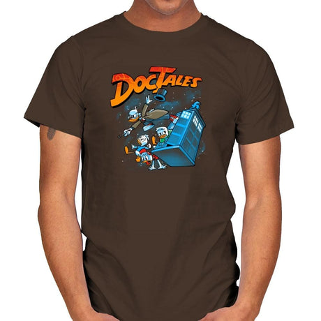 DocTales Exclusive - Mens T-Shirts RIPT Apparel Small / Dark Chocolate