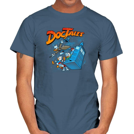 DocTales Exclusive - Mens T-Shirts RIPT Apparel Small / Indigo Blue