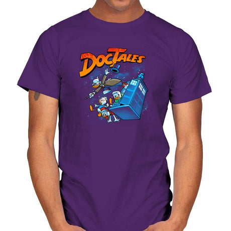 DocTales Exclusive - Mens T-Shirts RIPT Apparel Small / Purple