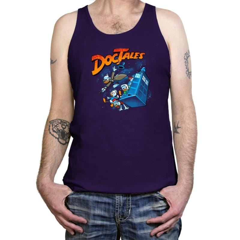 DocTales Exclusive - Tanktop Tanktop RIPT Apparel X-Small / Team Purple