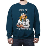 Docthor - Crew Neck Sweatshirt Crew Neck Sweatshirt RIPT Apparel