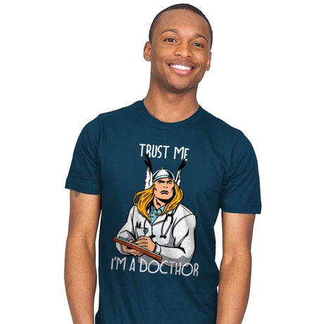 Docthor - Mens T-Shirts RIPT Apparel Small / Indigo