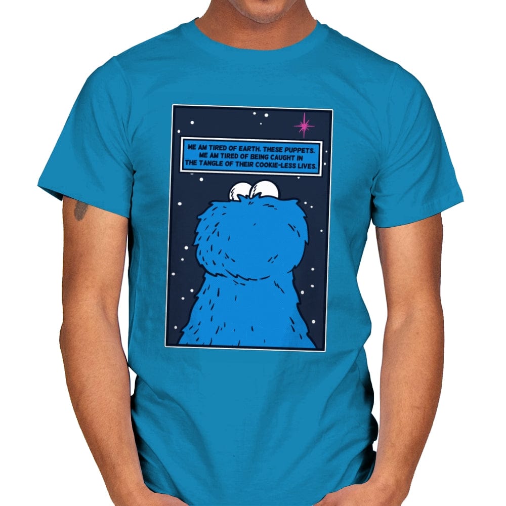 Doctor Cookie - Mens T-Shirts RIPT Apparel Small / Sapphire