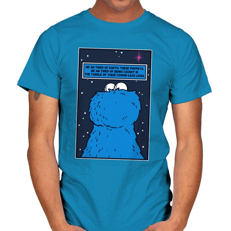 Doctor Cookie - Mens T-Shirts RIPT Apparel Small / Sapphire