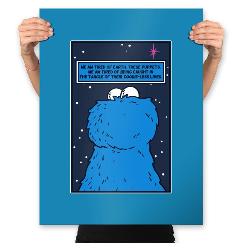 Doctor Cookie - Prints Posters RIPT Apparel 18x24 / Sapphire