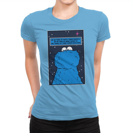Doctor Cookie - Womens Premium T-Shirts RIPT Apparel Small / Turquoise
