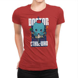 Doctor Cthul-Who - Womens Premium T-Shirts RIPT Apparel Small / Red