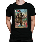 Doctor Jones in Japan - Mens Premium T-Shirts RIPT Apparel Small / Black