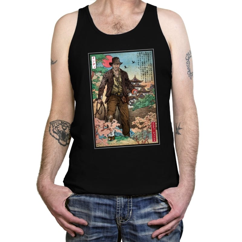 Doctor Jones in Japan - Tanktop Tanktop RIPT Apparel X-Small / Black