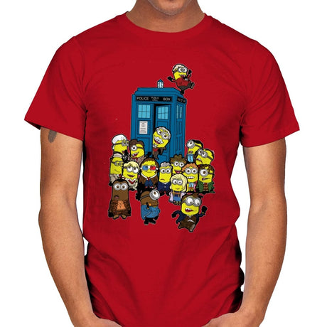 Doctor Minion - Mens T-Shirts RIPT Apparel Small / Red