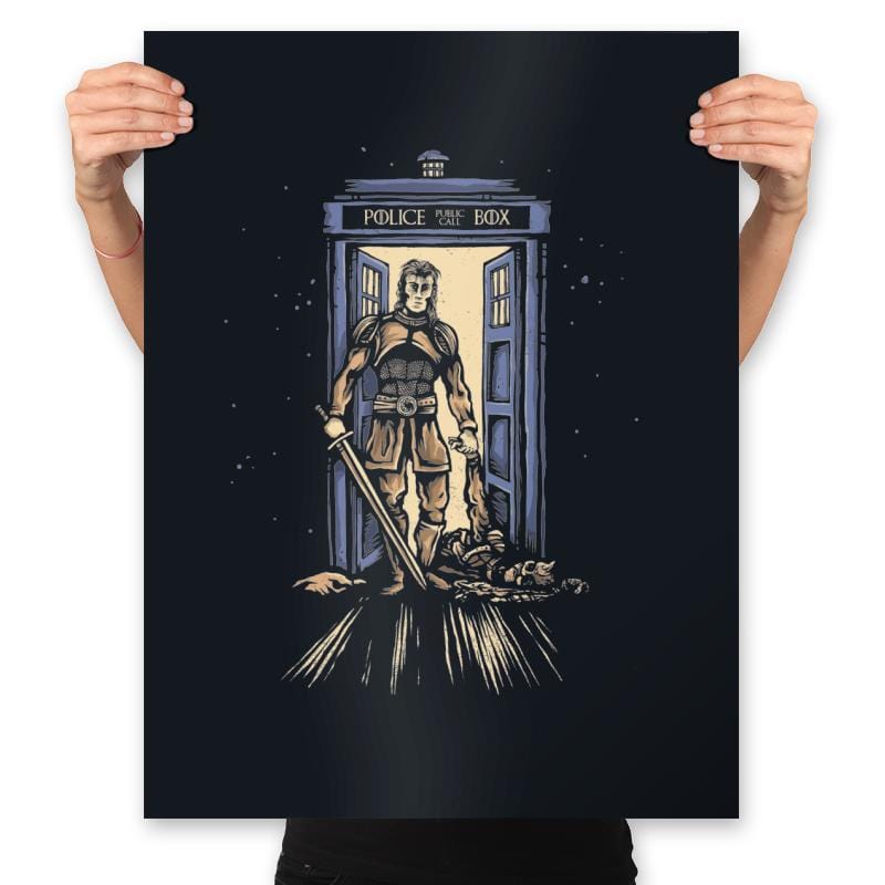 Doctor of Dragons - Prints Posters RIPT Apparel 18x24 / Black