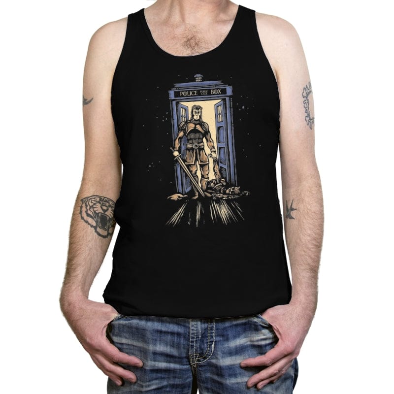 Doctor of Dragons - Tanktop Tanktop RIPT Apparel X-Small / Black