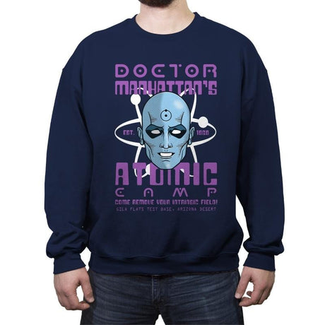 Doctor's Atomic Camp - Crew Neck Sweatshirt Crew Neck Sweatshirt RIPT Apparel Small / 202945