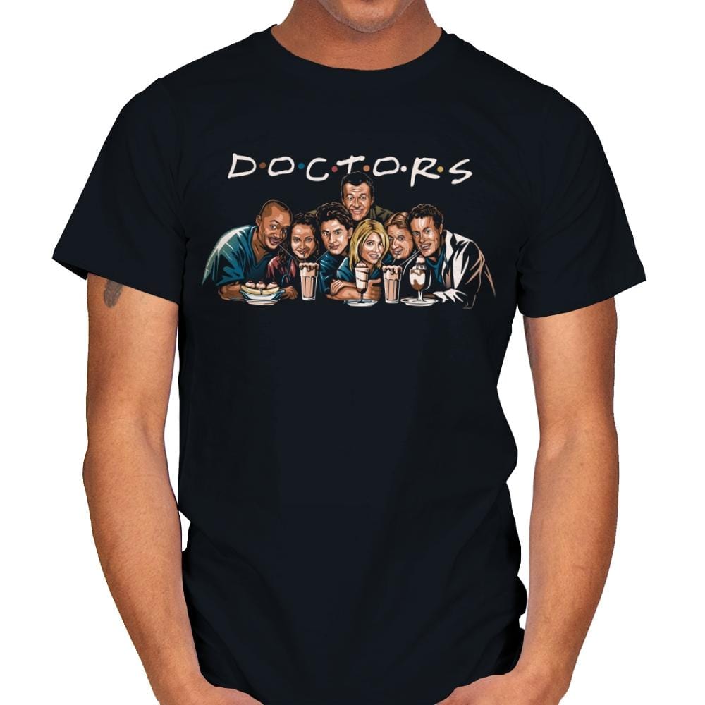 Doctors - Mens T-Shirts RIPT Apparel Small / Black