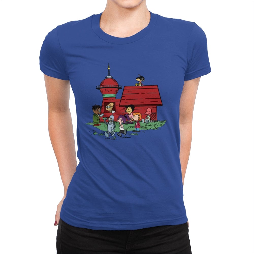 Doghouse Express - Womens Premium T-Shirts RIPT Apparel Small / Royal