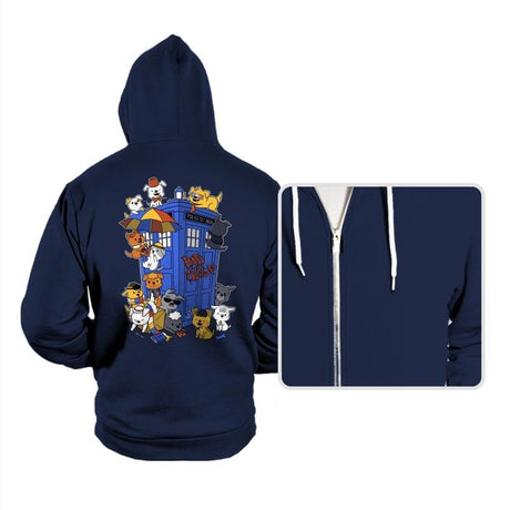 Dogs Who - Hoodies Hoodies RIPT Apparel Small / Navy