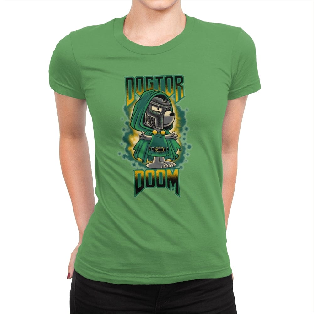 Dogtor Doom - Womens Premium T-Shirts RIPT Apparel
