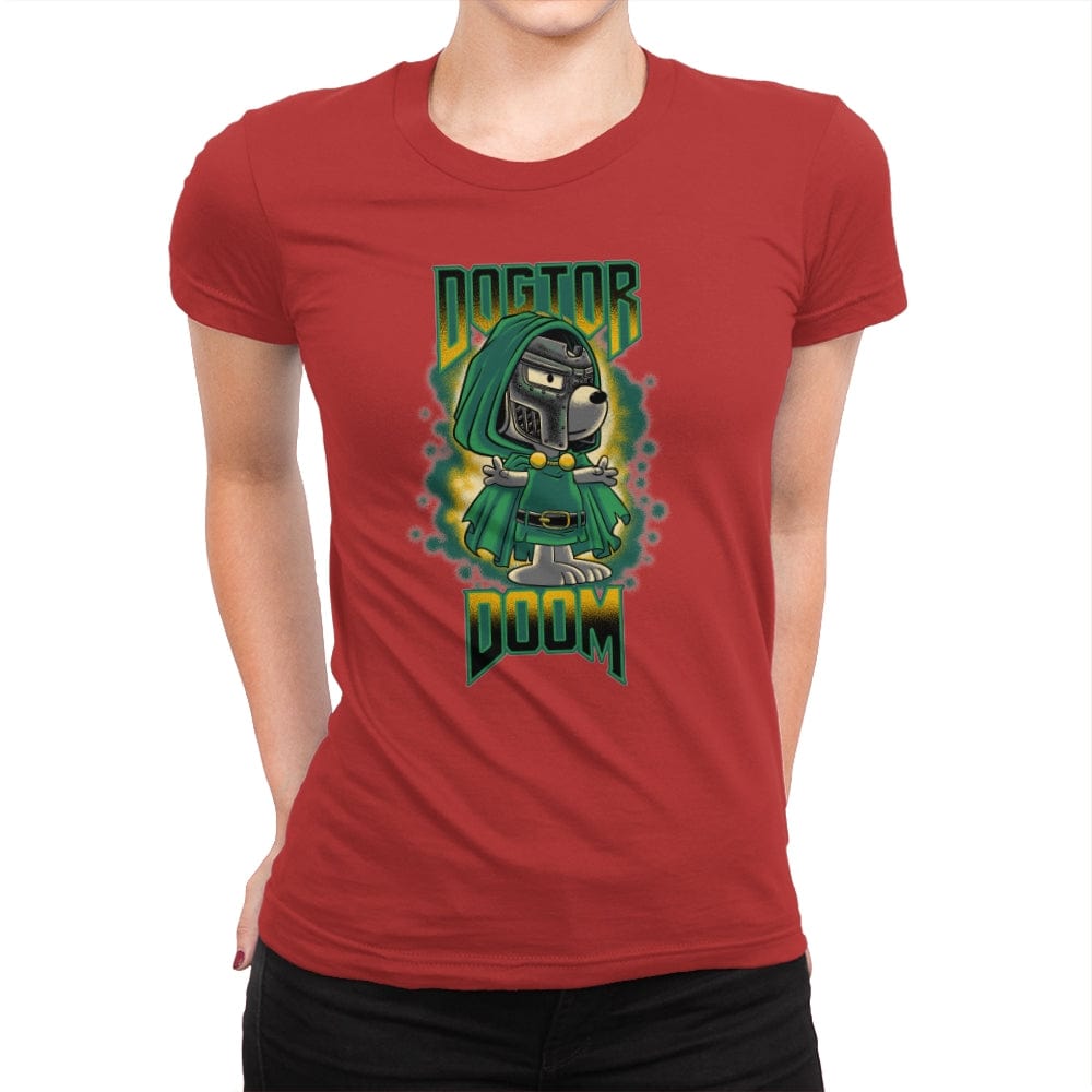 Dogtor Doom - Womens Premium T-Shirts RIPT Apparel