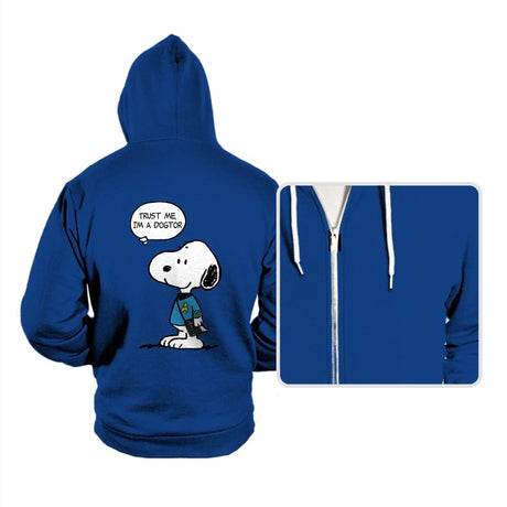 Dogtor Leonard McSnoop - Hoodies Hoodies RIPT Apparel Small / True Royal