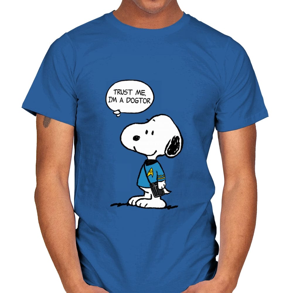 Dogtor Leonard McSnoop - Mens T-Shirts RIPT Apparel Small / Royal