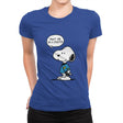 Dogtor Leonard McSnoop - Womens Premium T-Shirts RIPT Apparel Small / Royal