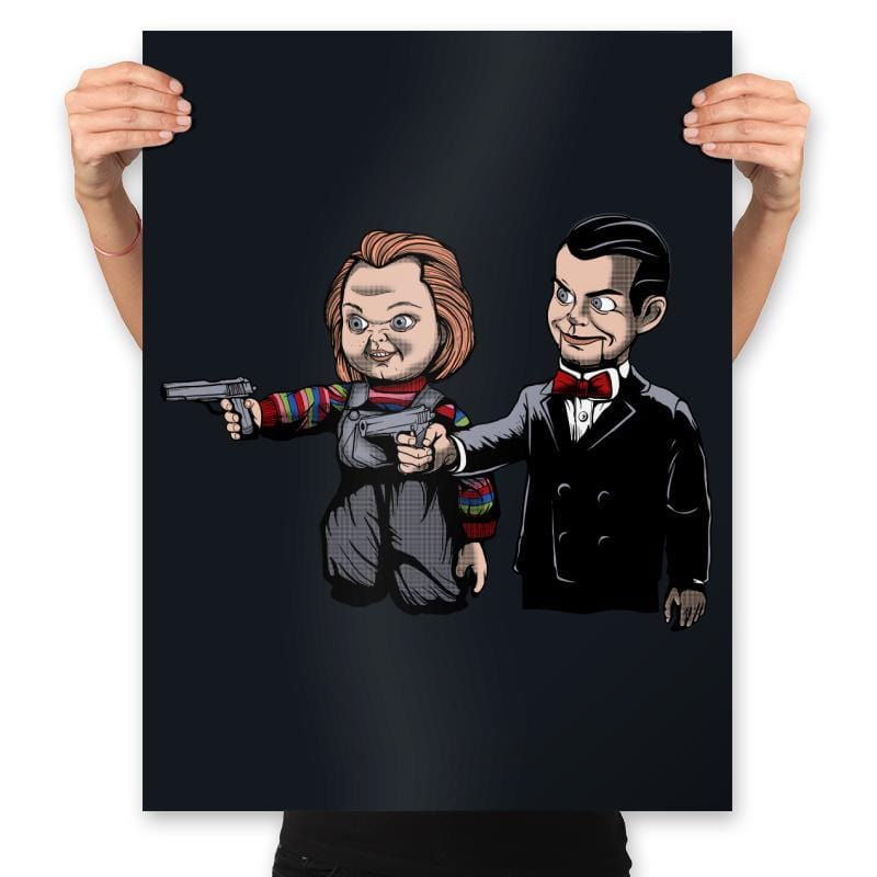 Doll Fiction - Prints Posters RIPT Apparel 18x24 / Black