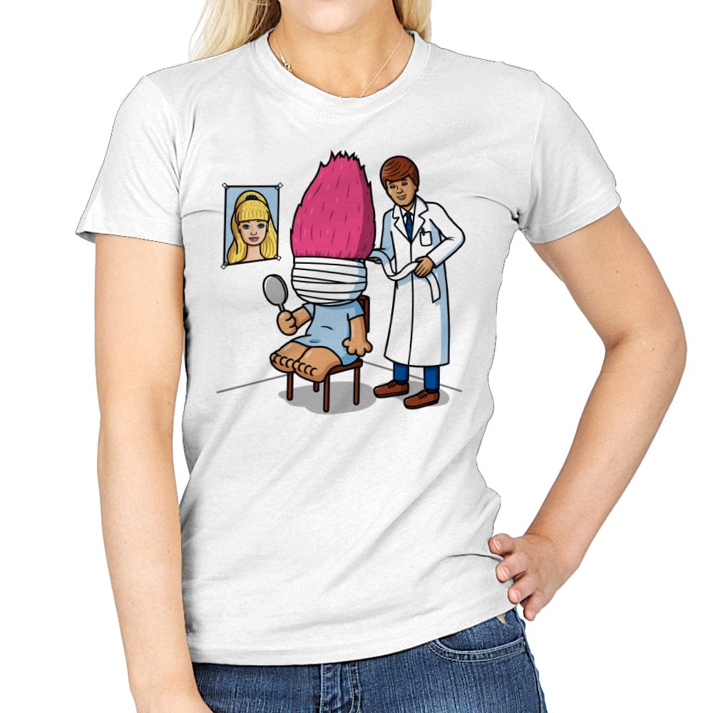 Doll Surgery! - Womens T-Shirts RIPT Apparel Small / White