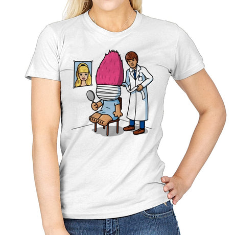 Doll Surgery! - Womens T-Shirts RIPT Apparel Small / White