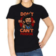 Don't be a Can't Person - Womens T-Shirts RIPT Apparel Small / Black