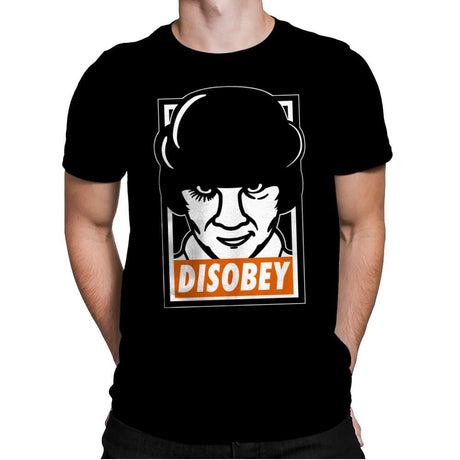 Don't Disobey The Droogs - Raffitees - Mens Premium T-Shirts RIPT Apparel Small / Banana Cream