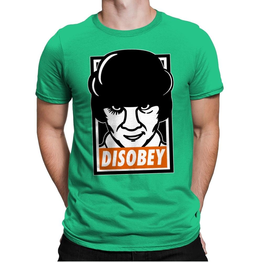 Don't Disobey The Droogs - Raffitees - Mens Premium T-Shirts RIPT Apparel Small / Kelly Green