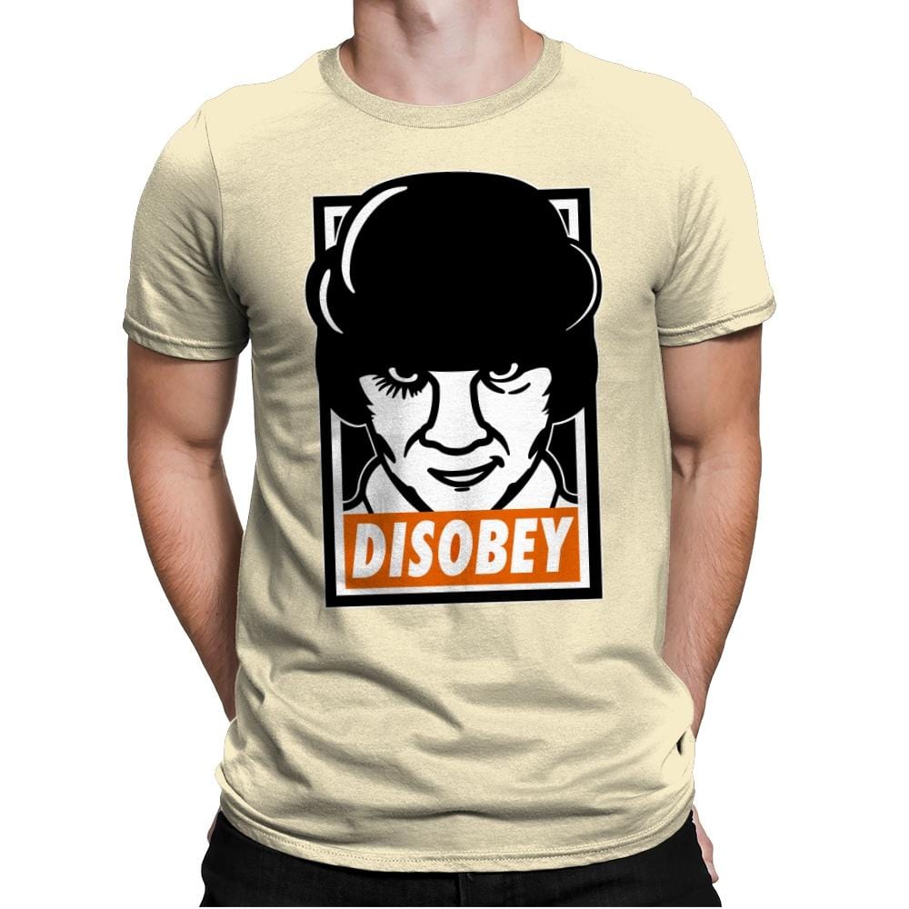 Don't Disobey The Droogs - Raffitees - Mens Premium T-Shirts RIPT Apparel Small / Natural