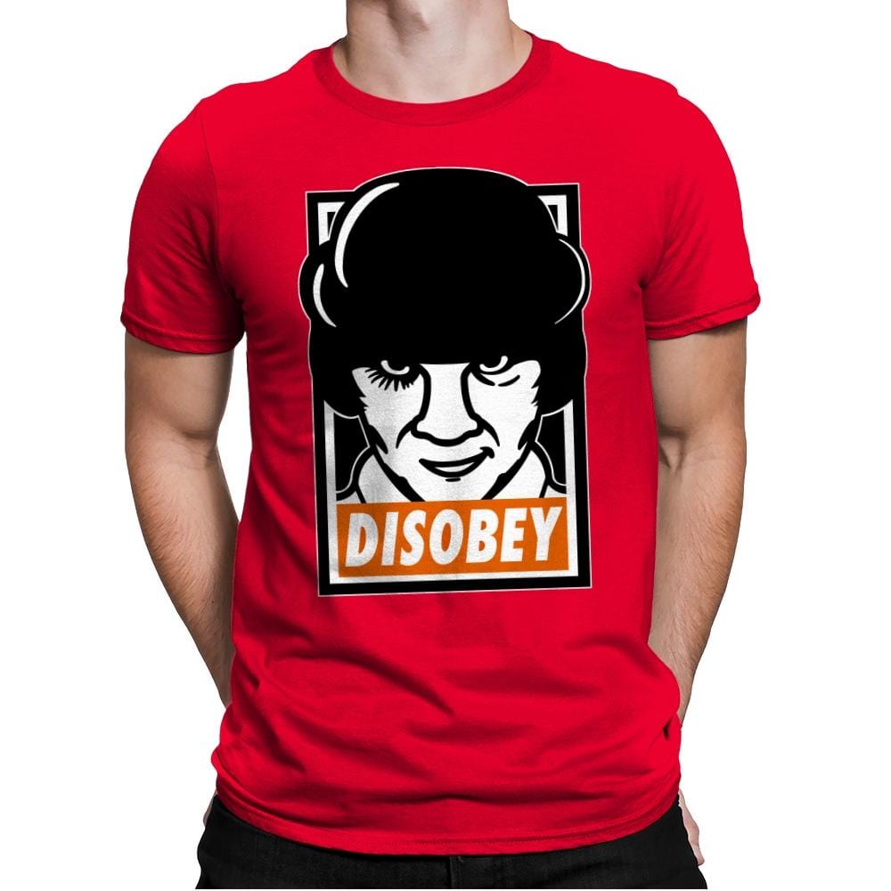 Don't Disobey The Droogs - Raffitees - Mens Premium T-Shirts RIPT Apparel Small / Red