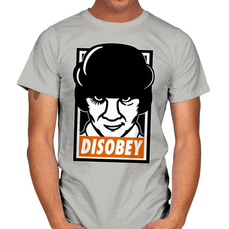 Don't Disobey The Droogs - Raffitees - Mens T-Shirts RIPT Apparel Small / Ice Grey
