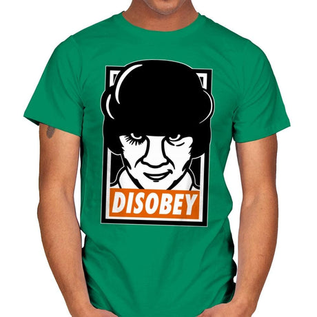 Don't Disobey The Droogs - Raffitees - Mens T-Shirts RIPT Apparel Small / Kelly Green